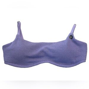 Hollister bikini top purple size medium